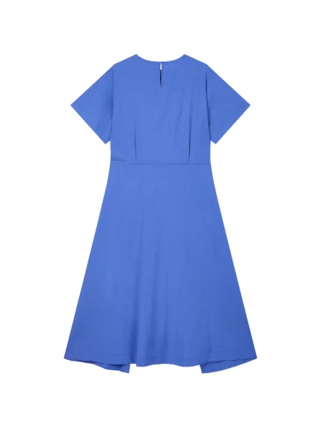 Scurt rochie midi Tomboy plic albastru