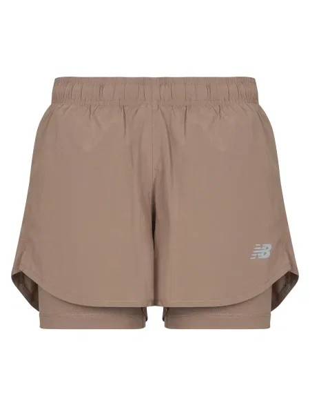 Pantaloni New Balance scurte maro