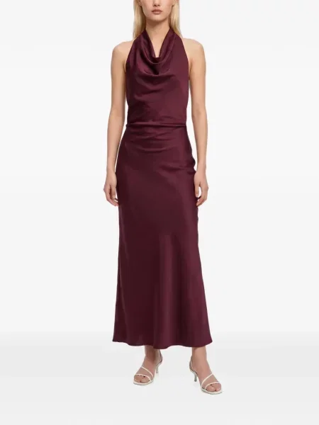 Rochie Simkhai cu gât halter roșu