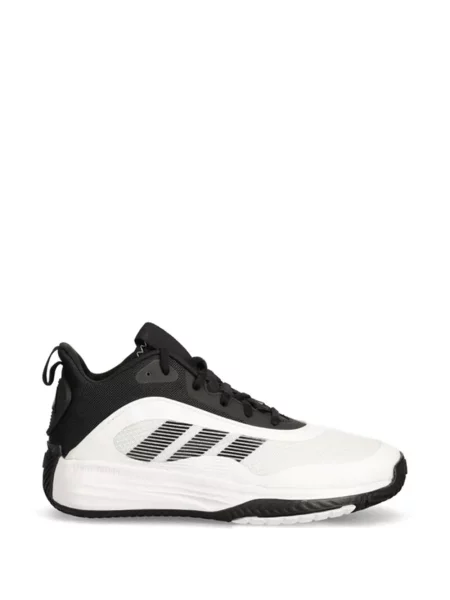 Τρέξιμο παντελόνι Adidas από διχτυωτό slip-on μαύρο