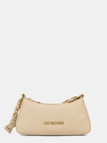 Love Moschino Geantă de umăr nisipiu bej