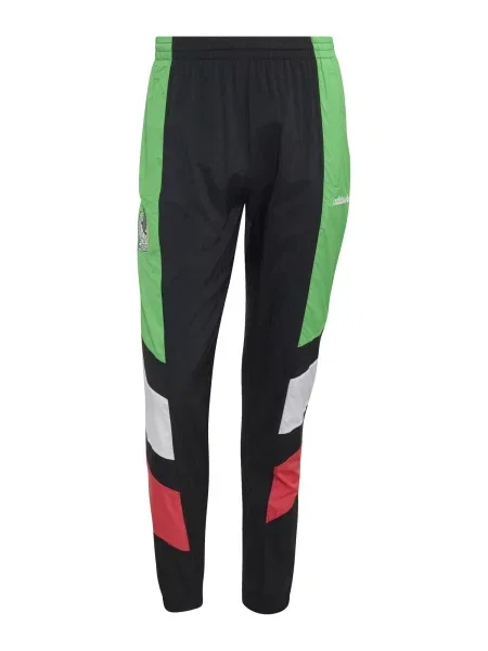 ADIDAS PERFORMANCE Pantaloni sport FMF EQT verde kiwi / roșu pepene / negru alb