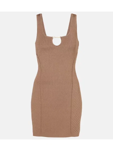 Rochie Jacquemus tricotate negru