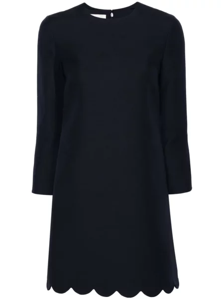 Rochie Valentino Garavani de lână albastru