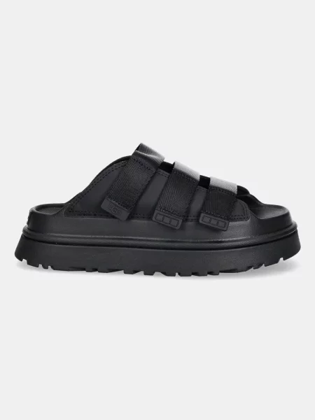 UGG klapki Goldenglow Slide na platformie czarny