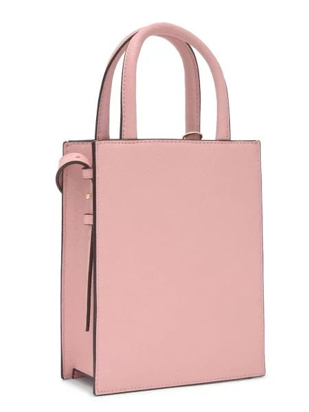 Tous crossbody kabelka dámska kožená ružová