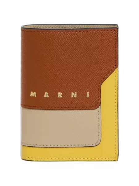 Portofel Marni din piele maro