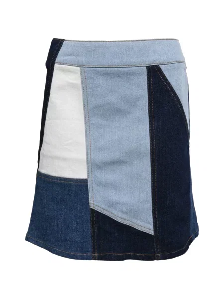 Spódnica mini Victoria Beckham niebieska