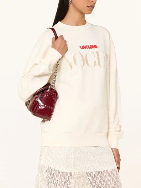 Vogue Collection Bluza weiss czerwona