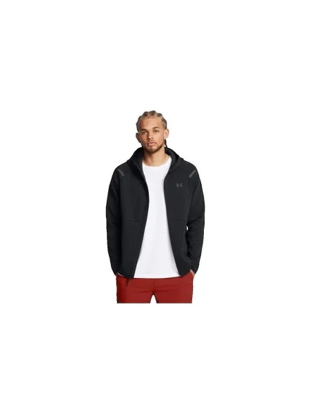 UNDER ARMOUR Hanorac sport Unstoppable' negru