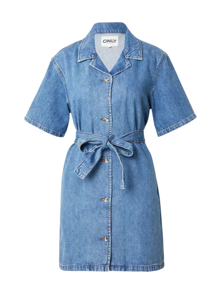 ONLY Rochie tip bluză ONLELLIE denim albastru