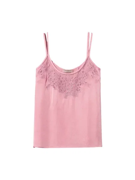 Top Twinset różowy