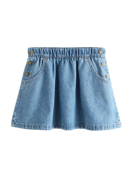 Next Fustă denim albastru