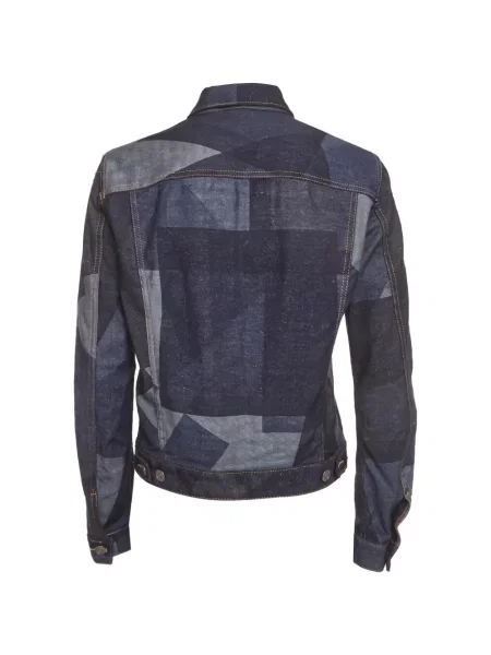 Traper jakna Dsquared2 s printom plava