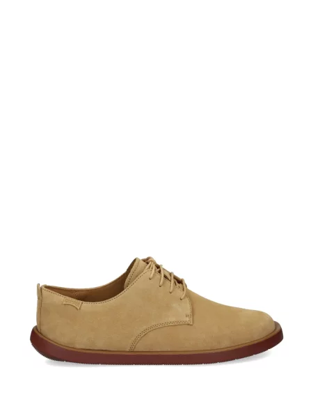 Pantofi derby Camper din piele de căprioară