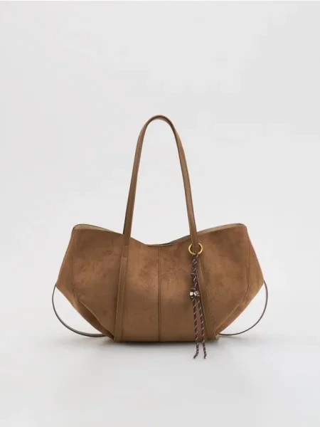 Reserved Torebka na ramię brązowy