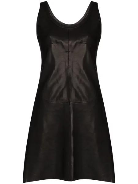 Mała sukienka mini Helmut Lang bez rękawów garniturowa czarna