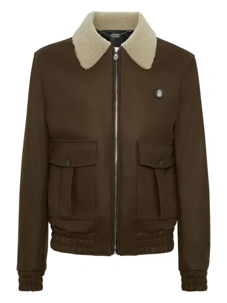 Geacă Billionaire de lână maro