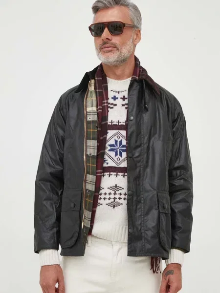 Barbour geacă Bedale Wax Jacket verde