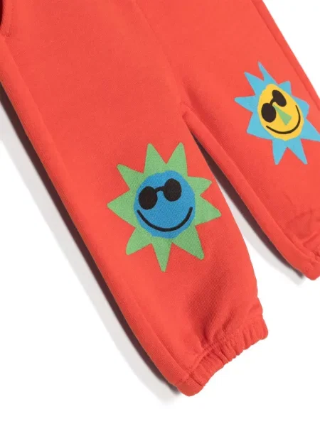 Spodnie dziecięce Stella Mccartney czerwone