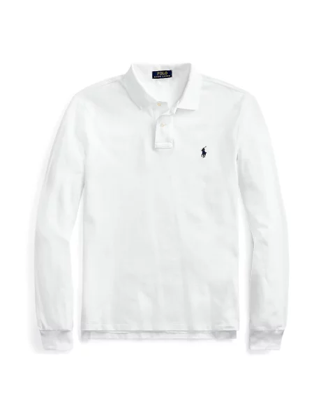 Tricou polo Polo Ralph Lauren alb