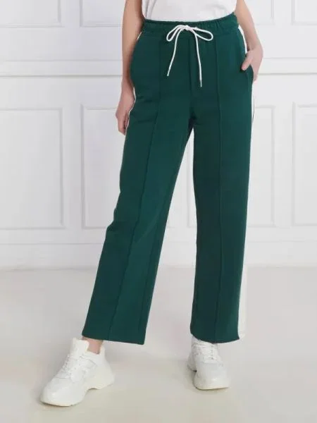 Marc O Polo Pantaloni de trening | Straight fit verde