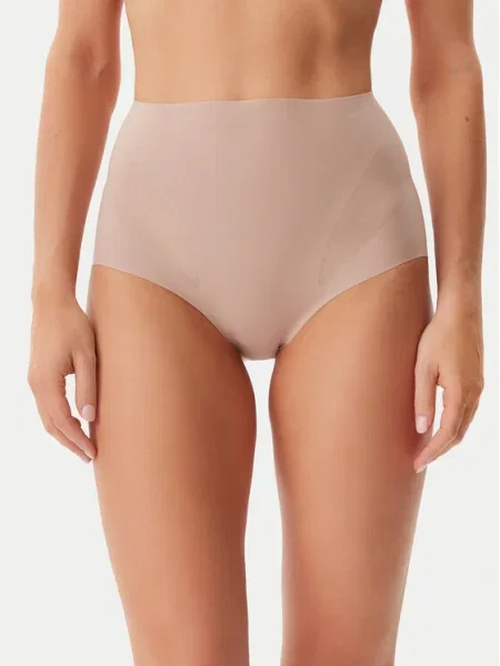 Chiloți Calvin Klein Underwear plasă bej