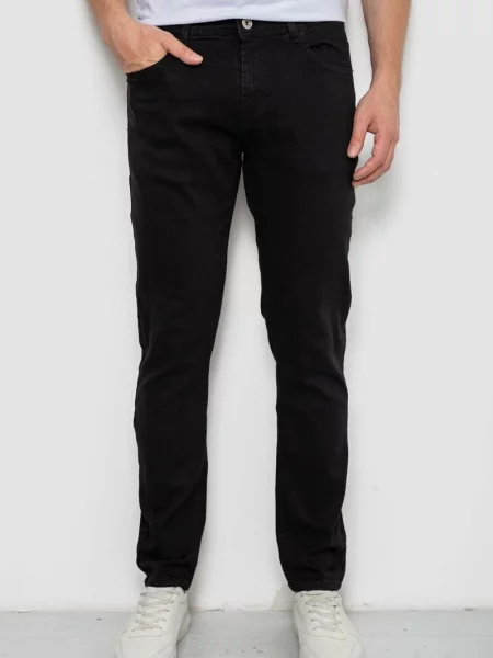 Джинси мом Ager бавовна/поліестер чорний