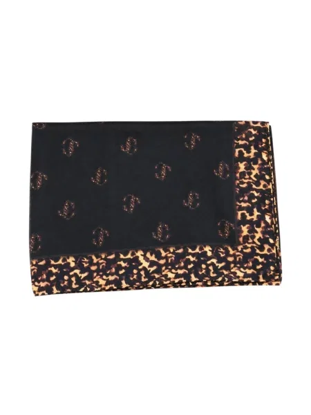 Szal Jimmy Choo elegancka czarna