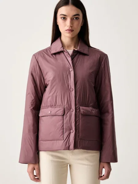 MM by Max Mara geacă de tranziție pentru femei MMLPALAZZI violet