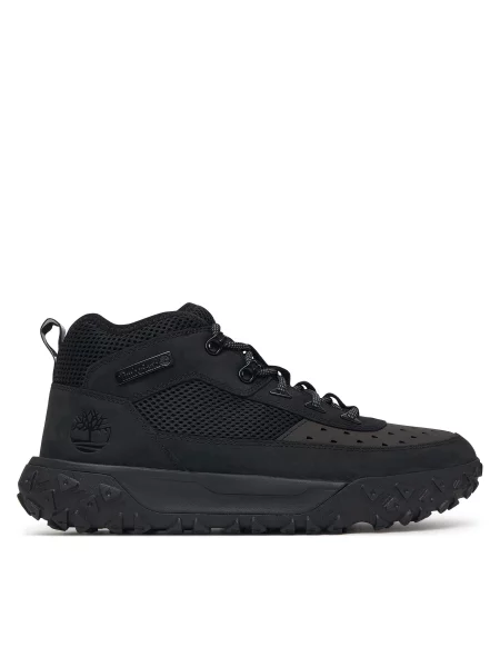 TIMBERLAND Šnurovacie čižmy Greenstride Motion 6 / biela čierna