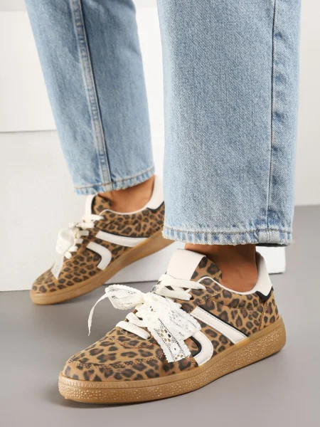 Sneakers Korilinda Imprimeu leopard