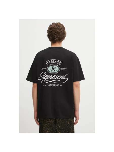 Represent t-shirt Grand Vintage Hand Drawn z nadrukiem czarny