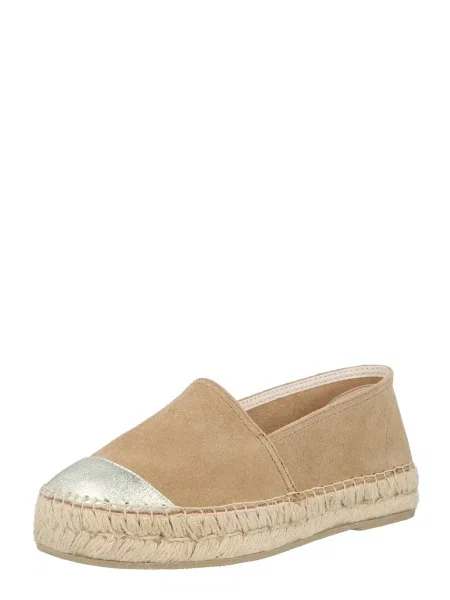 MACARENA Espadrile Elisa 3 temno / srebrna siva