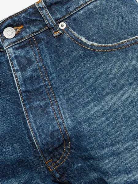 Blugi Mm6 Maison Margiela albastru