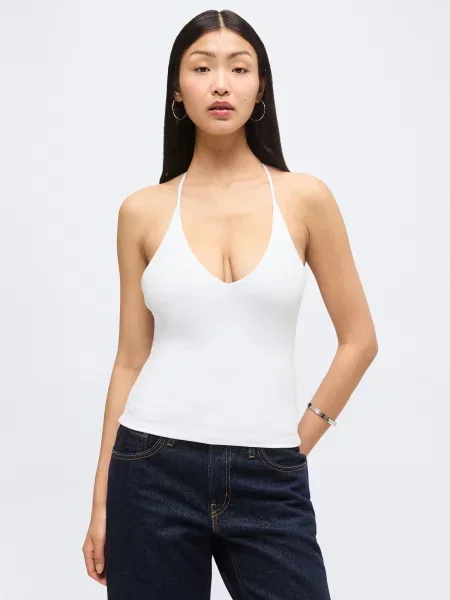 Abercrombie & Fitch Top biela