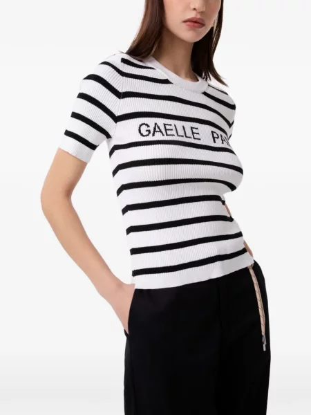 Top Gaëlle Paris cu autograf alb