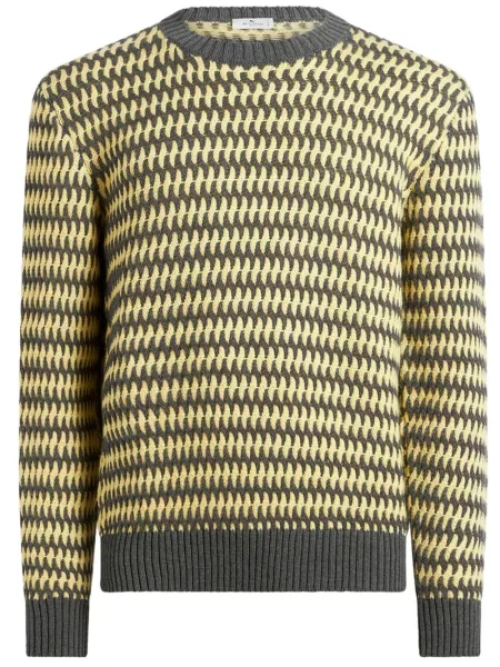 Pulover Etro de lână galben