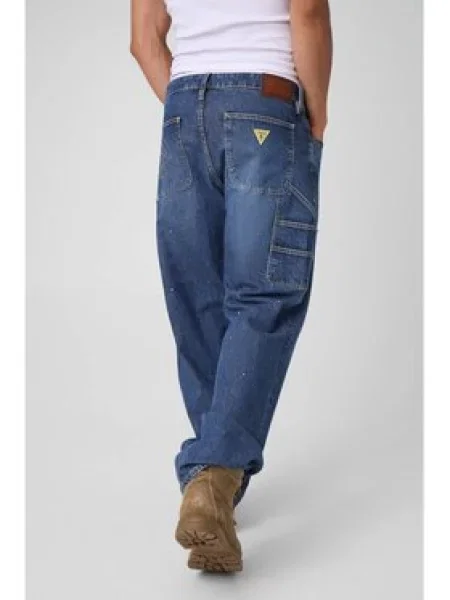 Jeansy Guess Jeans modré