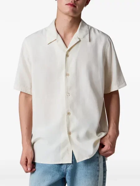 Cămașă Ps Paul Smith din lyocell casual