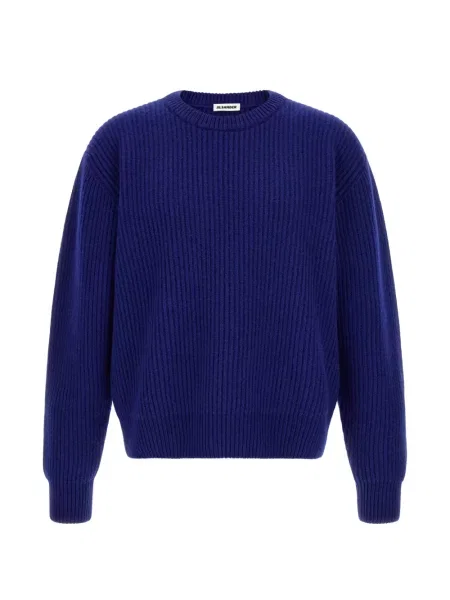 Pulover Jil Sander albastru