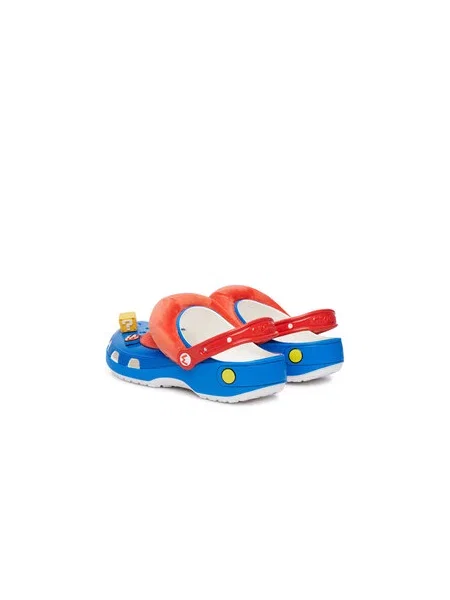 Natikači Crocs Mario Classic Clog modra