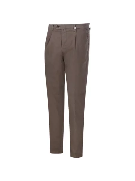 Pantaloni Myths conici maro