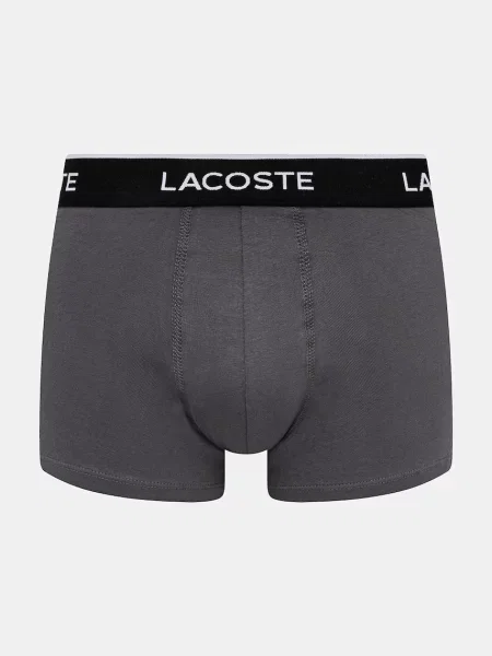 Lacoste testhezálló boxeralsó férfi elasztánnal csomag fekete