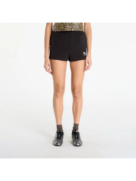 Къс пола Puma от джърси черно