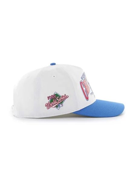 Baseballová čepice 47 brand MLB Los Angeles Dodgers s aplikací bílá