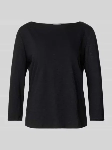 Bluzka o kroju regular fit z czystej bawełny z rękawem o dł. S.oliver Red Label