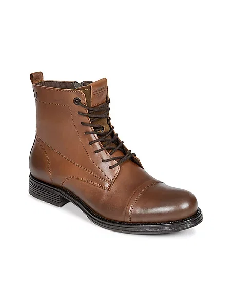 Škornji čez koleno Jack & Jones rjava