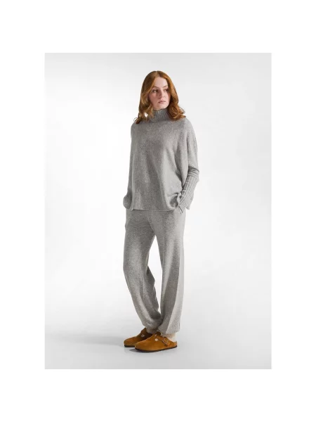 Pantaloni de jogging Deha tricotate gri