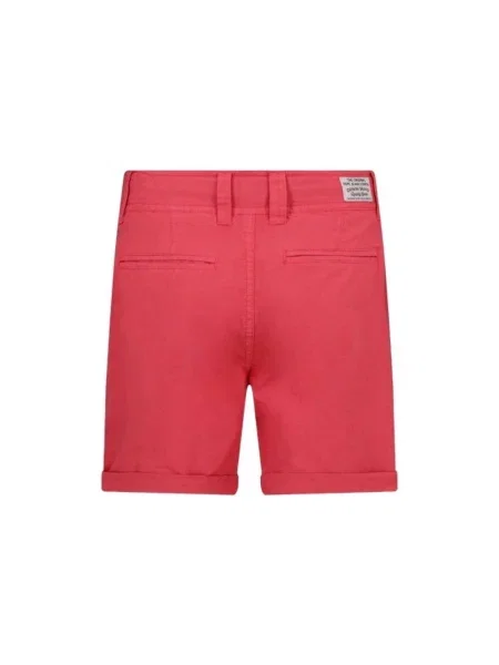 Pantaloni copii Pepe Jeans roșu
